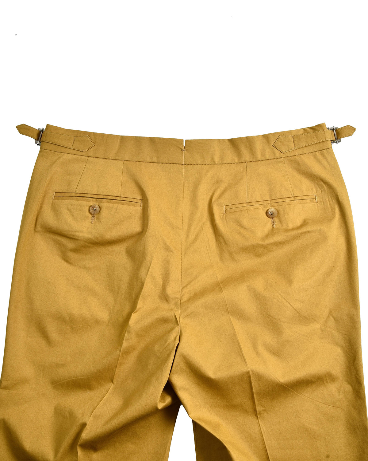 Golden Mustard Cotton Pant - 5