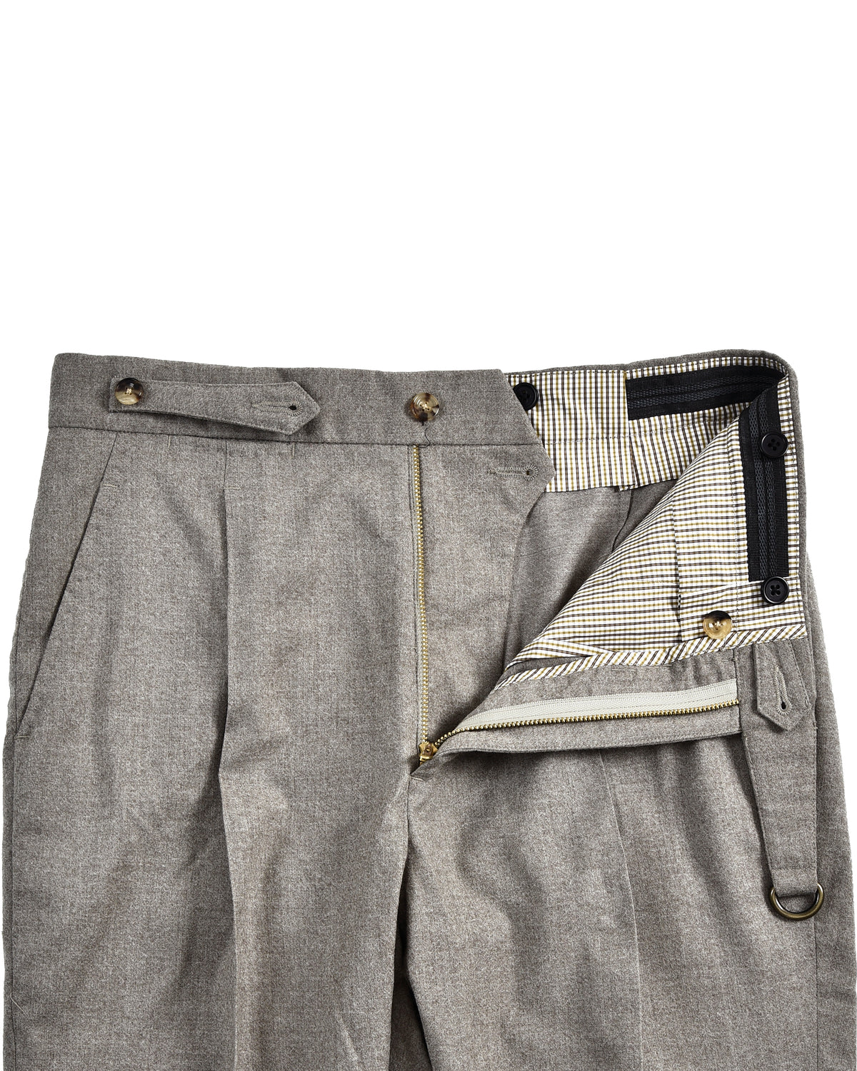 VBC Taupe Flannel Pant - 4