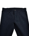 Denim: Navy Stretch Slub Jeans