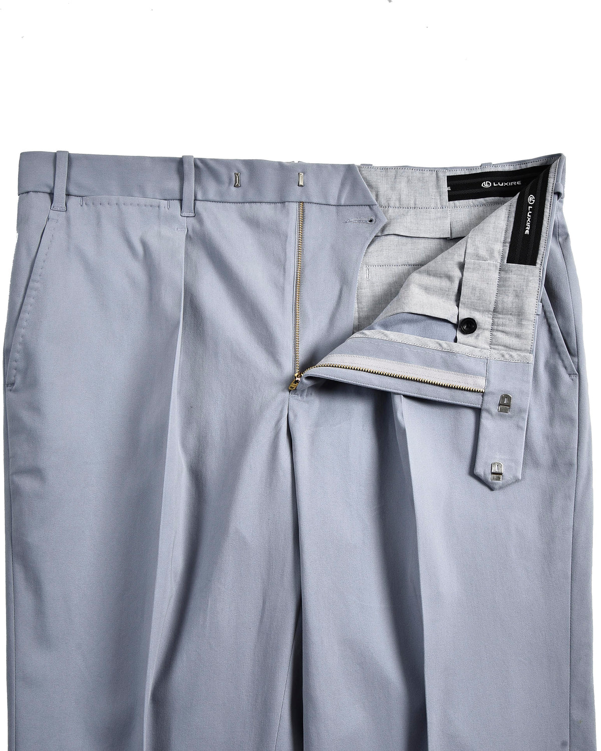 Light Grey Cotton Satin - 4