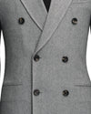 Luxire Light Grey Wool Over Coat