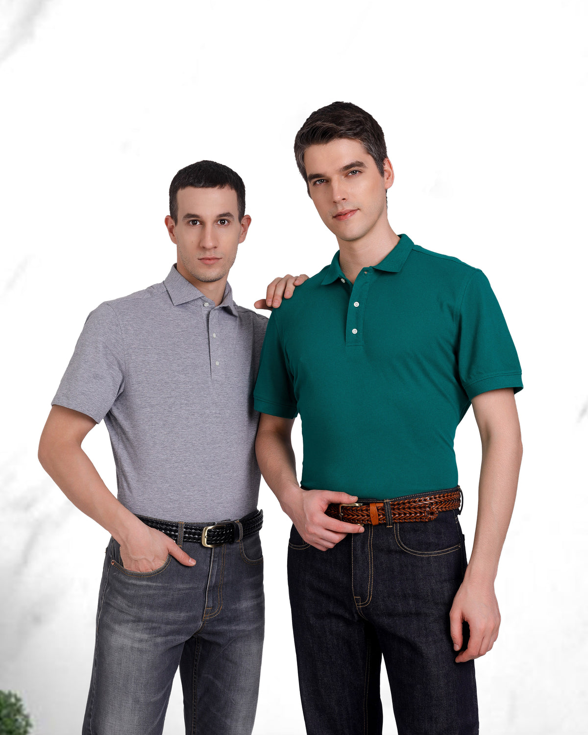 Grey Soft Polo - 8