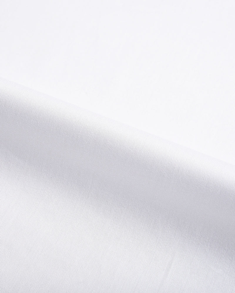 Lustrous Fine White Shirt