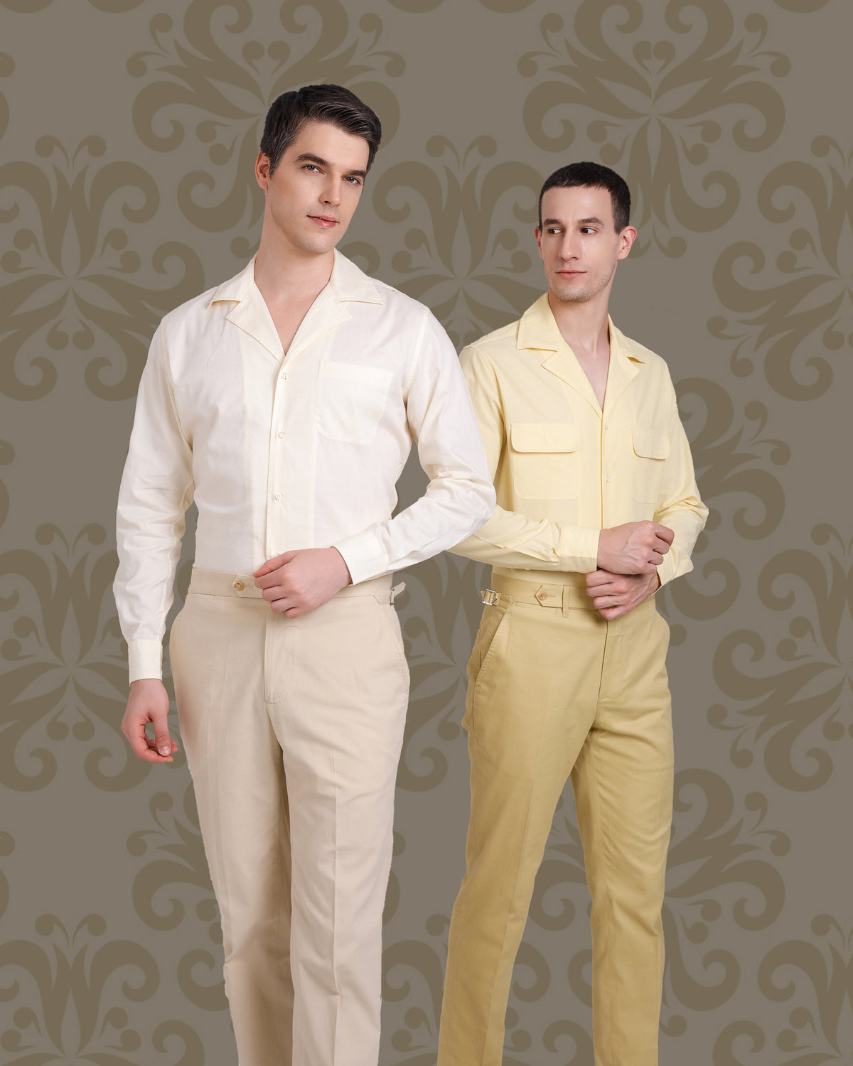 Mellow Mustard Soft Twill Dress Pant - 7