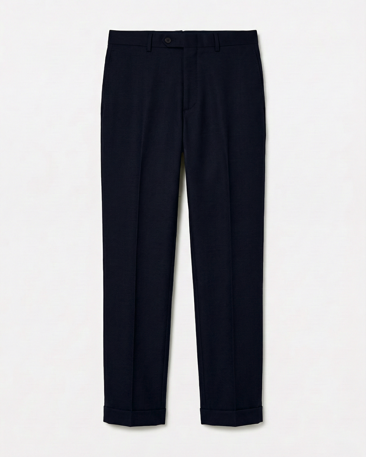 Washable Wool Suit: Navy - 3