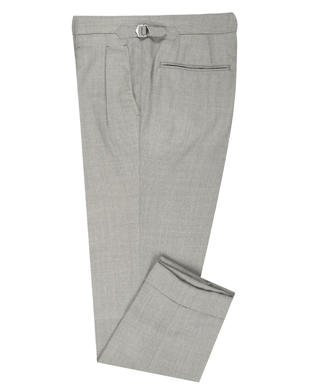 Vitale Barberis Canonico -  Light Grey Hopsack - 1