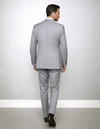 Washable Wool Suit: Light Grey