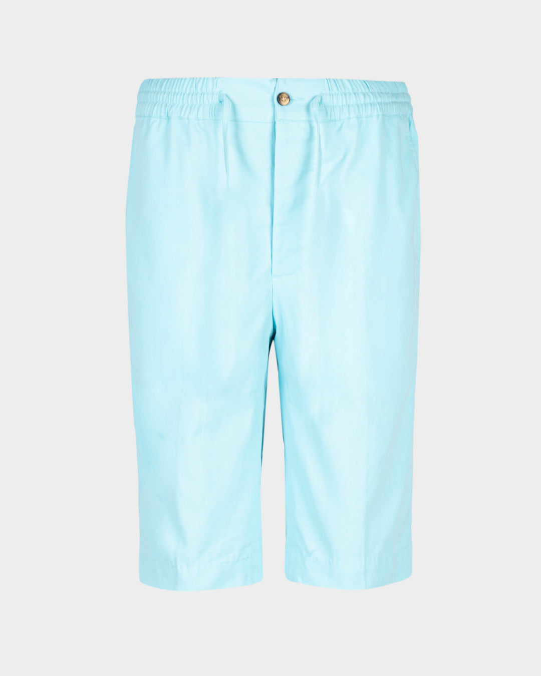 Gulf Stream Blue Cotton Twill Shorts - 5