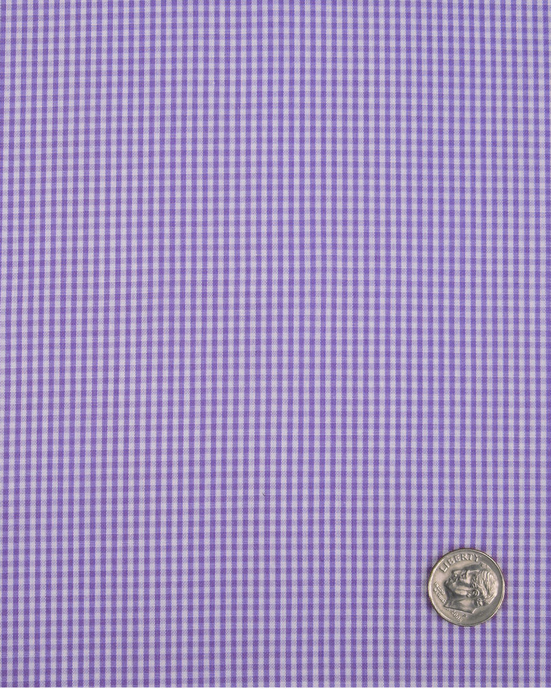 Mauve Micro Gingham