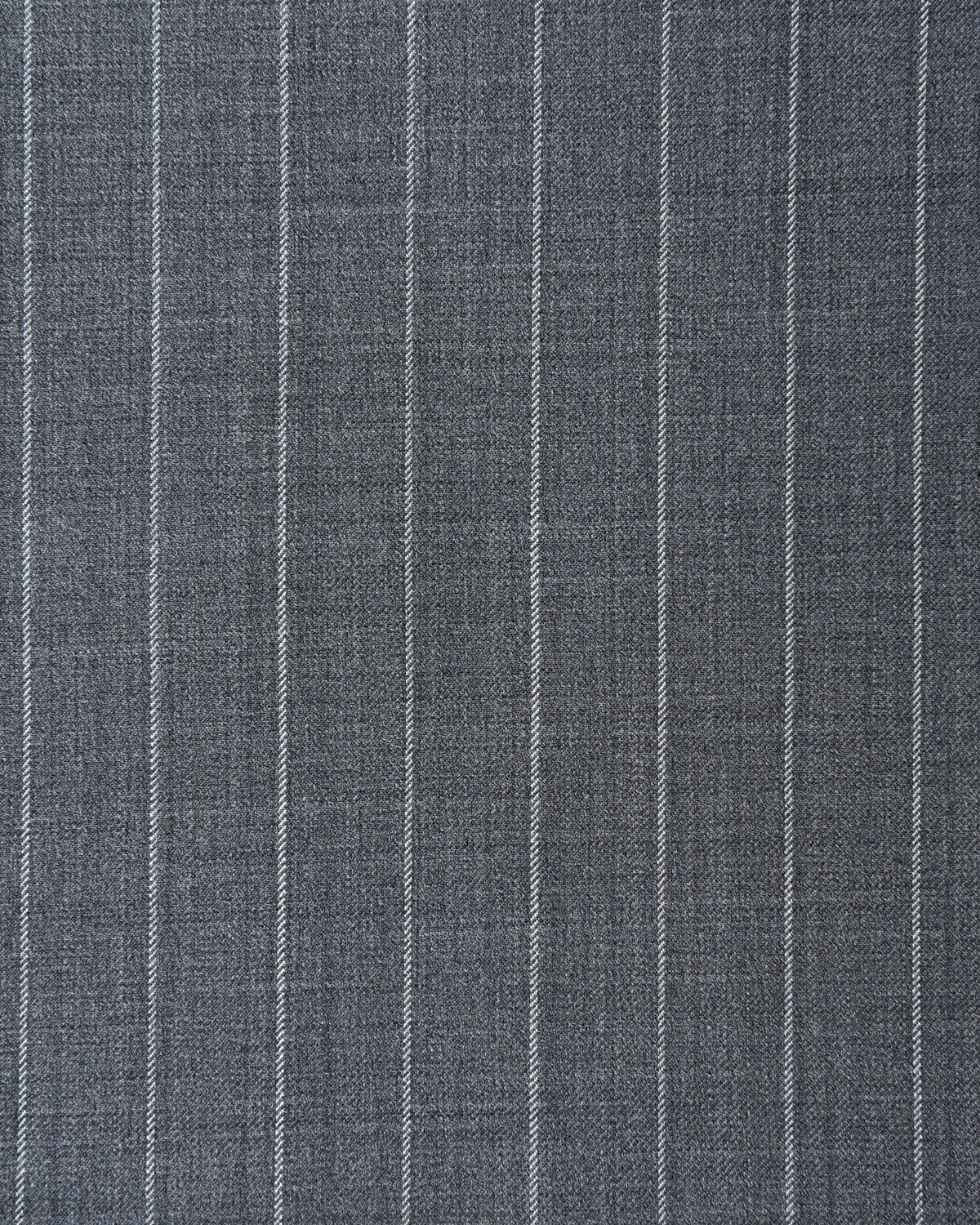Grey Wool Pinstripes Suit - 14