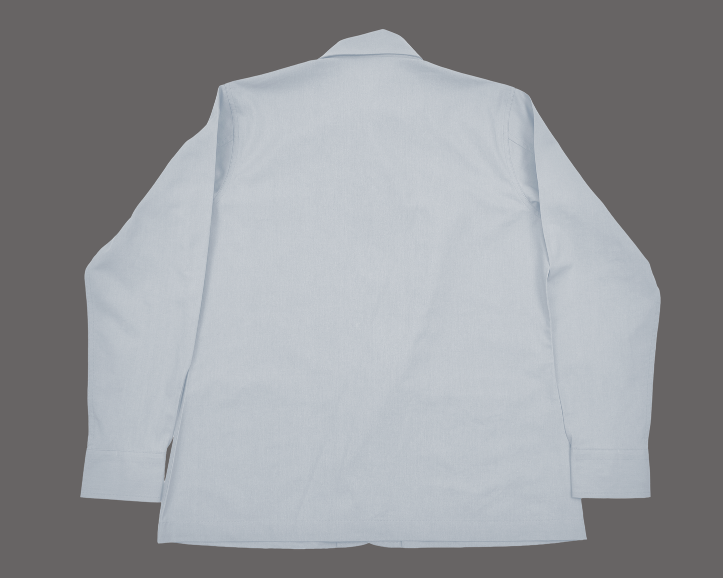 Fresco Cotton Cloud Blue Shirt Jacket