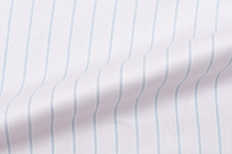 Pink and Navy Stripes Shirt