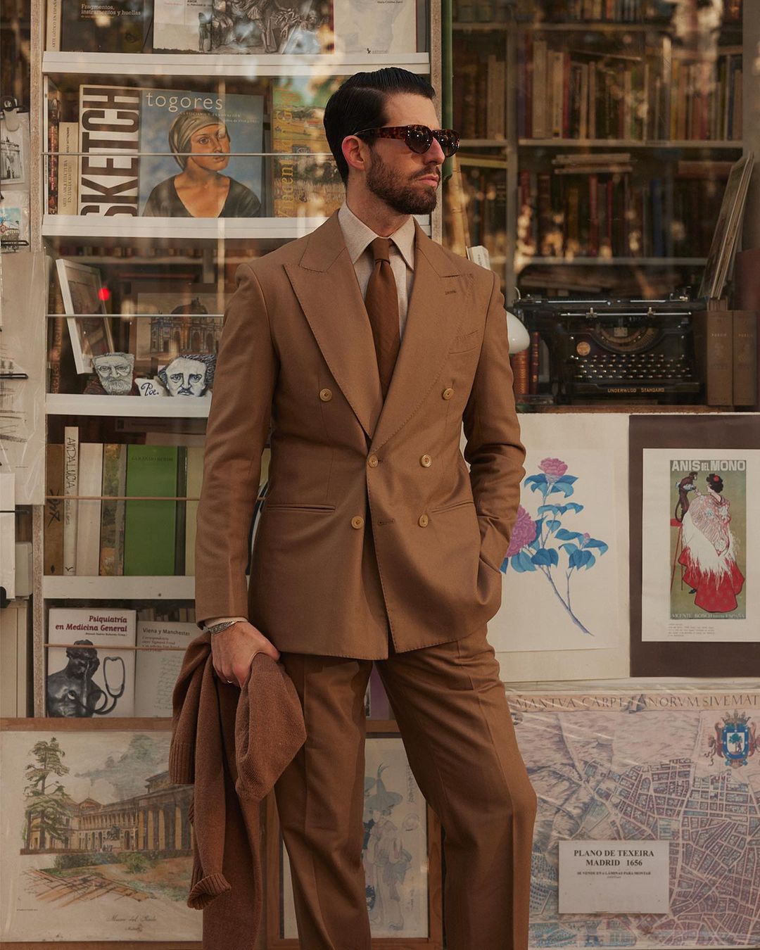 Vitale Barberis Canonico - Sand Wool Flannel Suit - 1