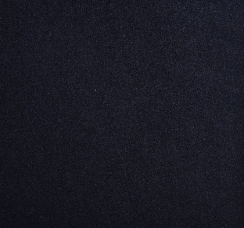 Pleated Vitale Barberis Canonico Dark Navy Flannel Pant