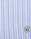 Blue on White Pin Stripes Dress Shirt