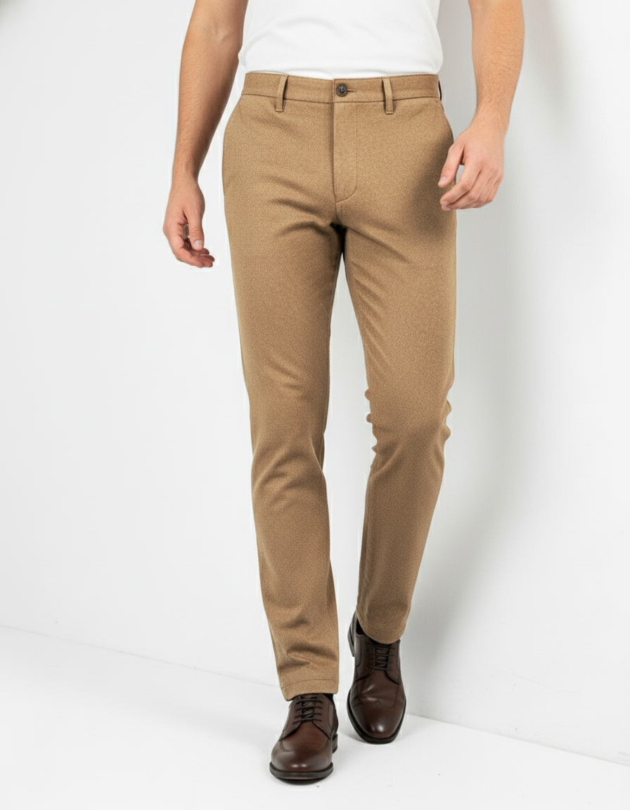 Camel Wool Chino - 1