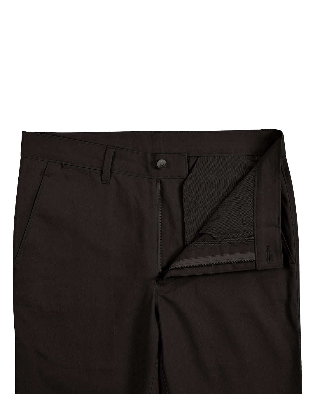 EZS Choco Brown Chino Pant - 3