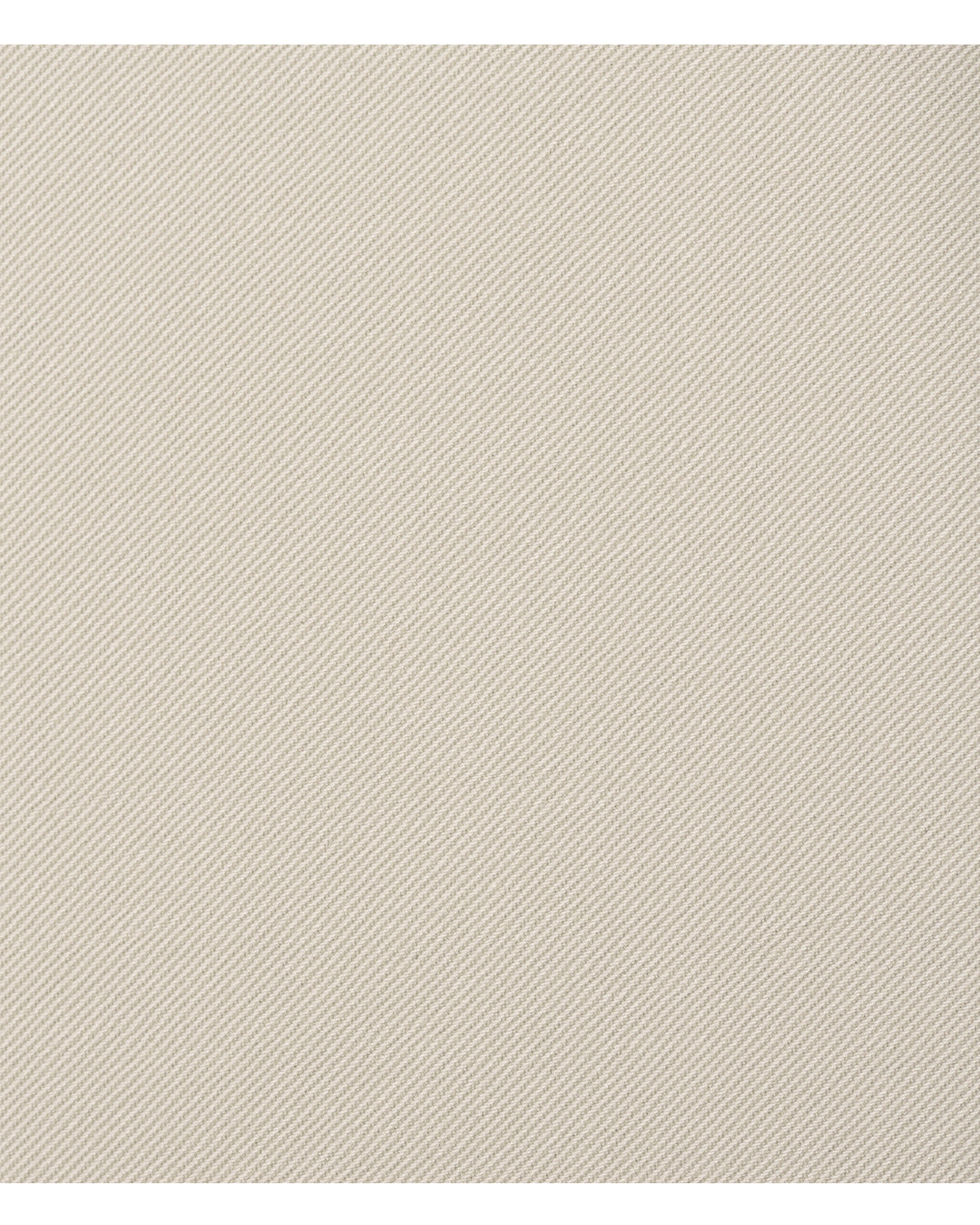 Close up view of custom Genoa Chino pants for men by Luxire in light beige