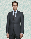 Dugdale Dark Grey Wool Flannel Suit