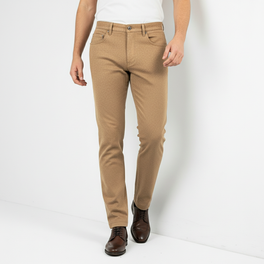 Camel Wool Jeans