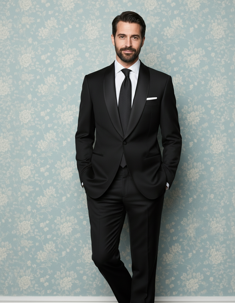 Black Tuxedo Suit