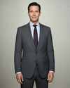 Dugdale New Fine Worsted Tropical Wool Suit- Grey