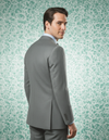 Dugdale Ash Grey Wool Flannel Dress Suit