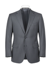 Grey Wool Pinstripes Suit
