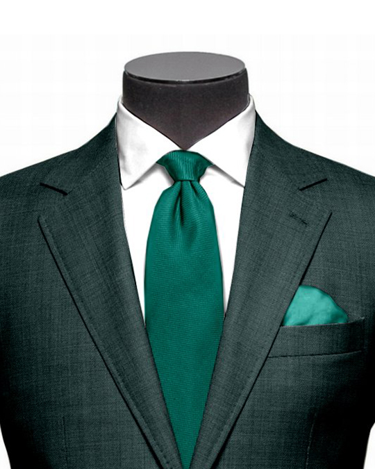 Dugdale Fine Worsted Jacket- Racing Green - 2