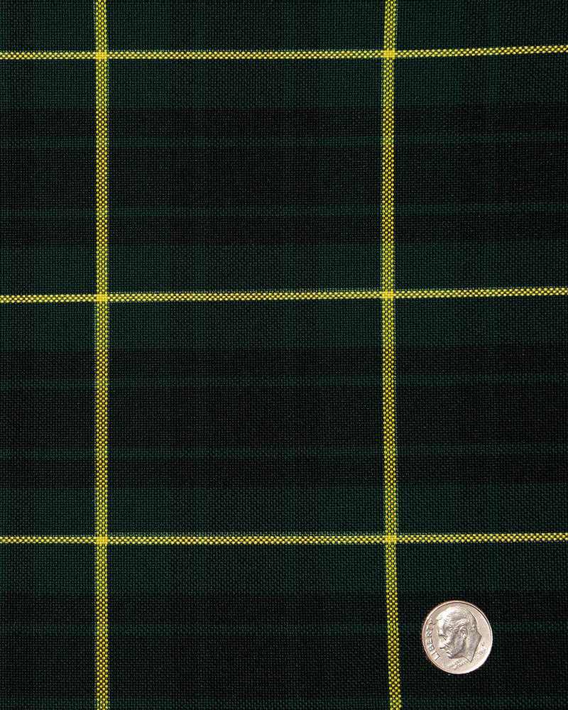 Tartan Checks Green Black Yellow Shirt