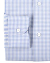 Light Blue White Gingham Shirt