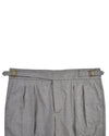 Gurkha Pant in Vitale Barberis Canonico - Flannels  Light Grey