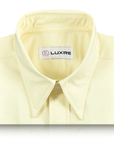 Classic Light Yellow Oxford Shirt