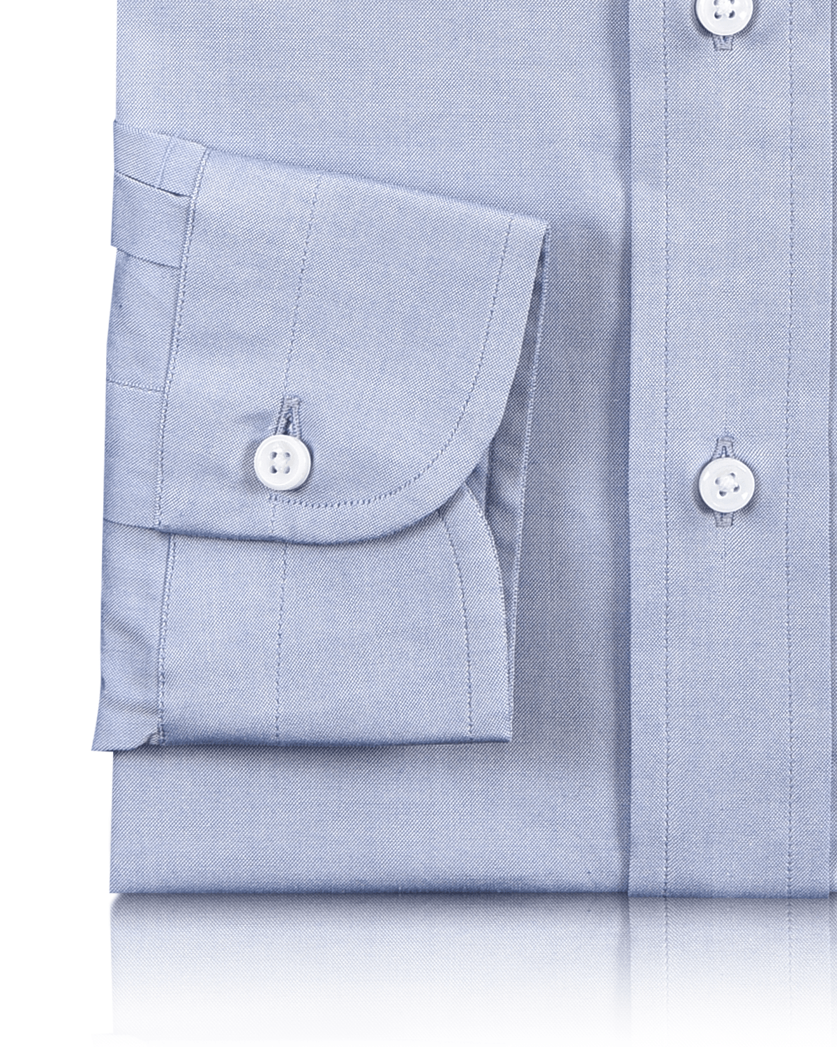 Perfect Monday Shirt - Blue Pinpoint Oxford - 3