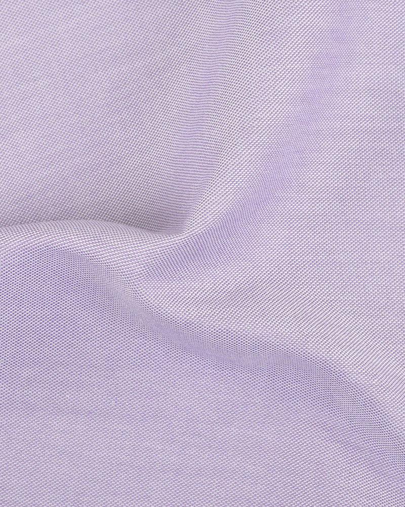 EZS Lilac Pinpoint Oxford Shirt