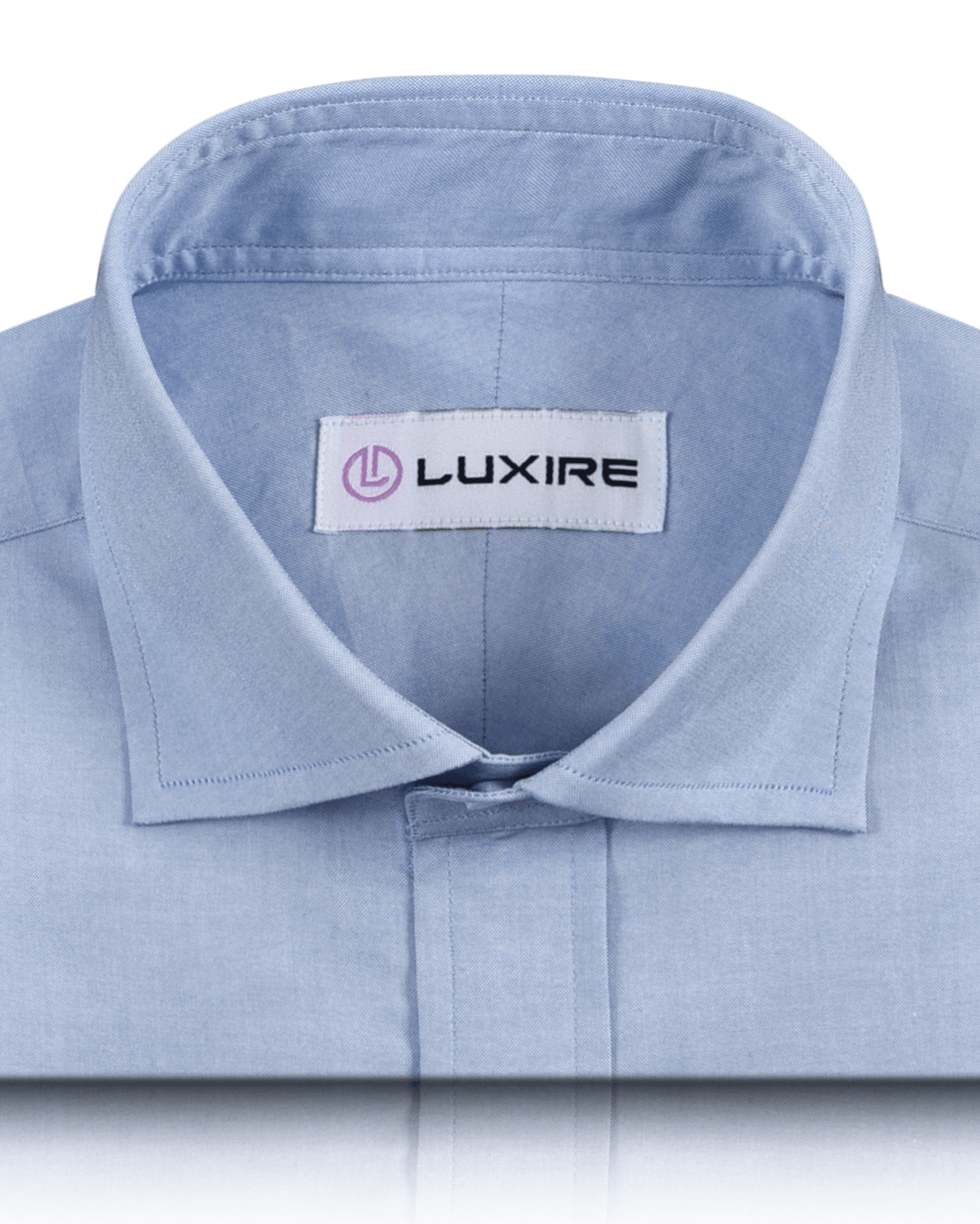 Sky Blue Pinpoint Oxford Shirt - 2