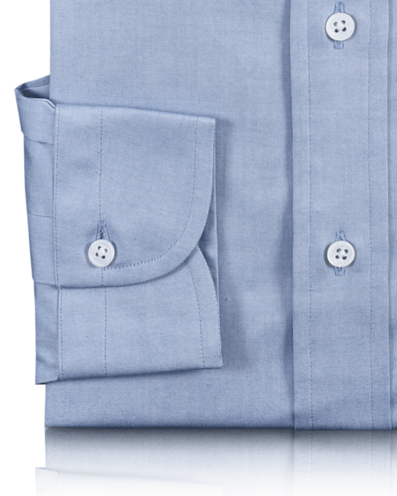 EZS Sky Blue Pinpoint Oxford Shirt