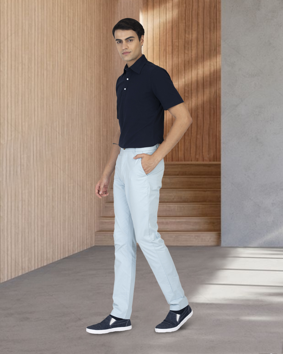 Navy Polo - 4