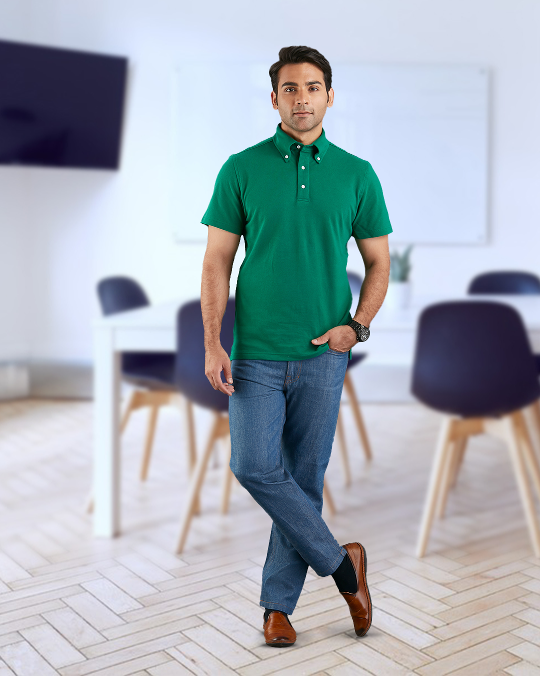 Racing Green Polo T-Shirt - 2