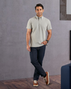 Porpoise Grey Polo T-Shirt