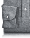 Heather Slate Grey Polo T-Shirt