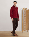 Maroon Polo T-Shirt