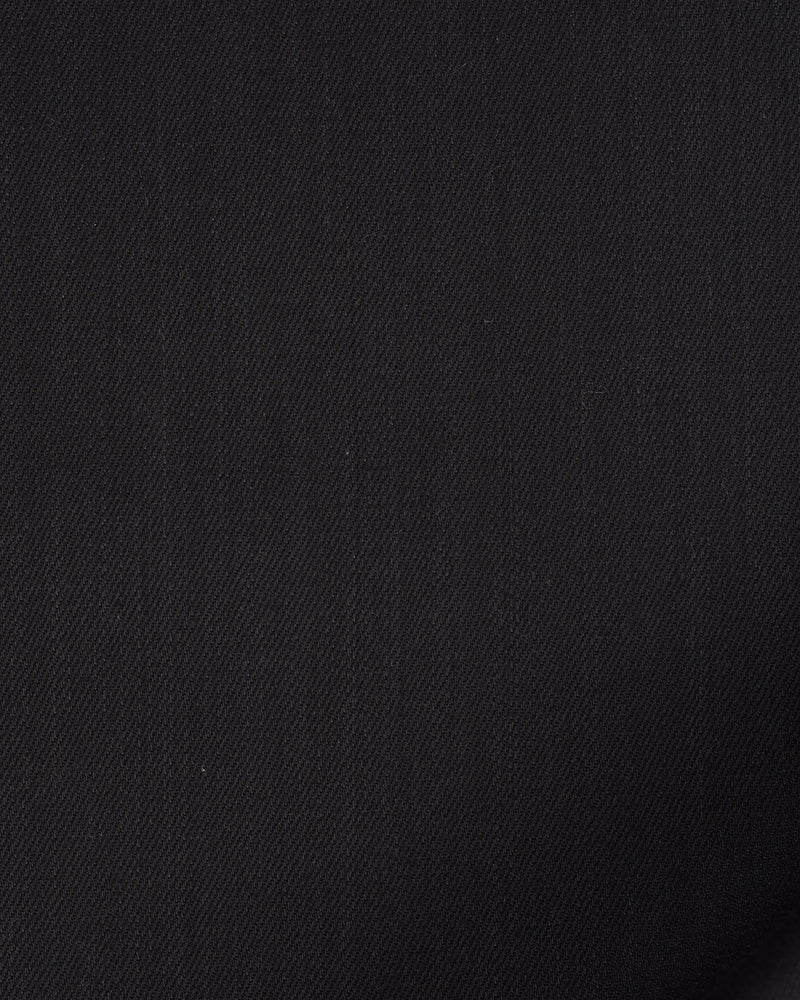 Black Stretch Denim Jeans