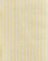 Cotton Linen: White Pencil Stripes On Pastel Yellow