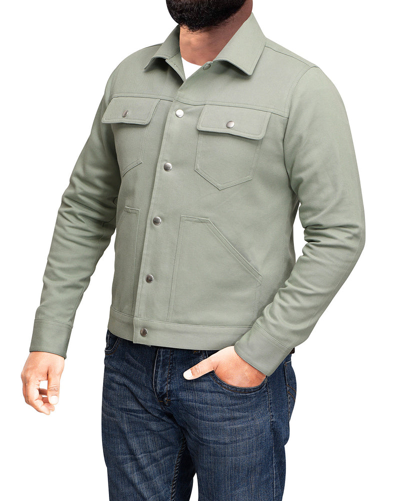 Laurel Green Twill Jacket