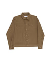 Khaki Twill Shirt Jacket