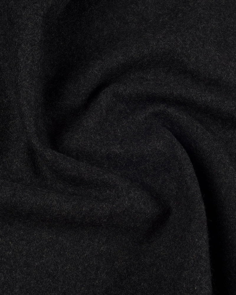 Vest in Charcoal Grey 100% Wool Flannel