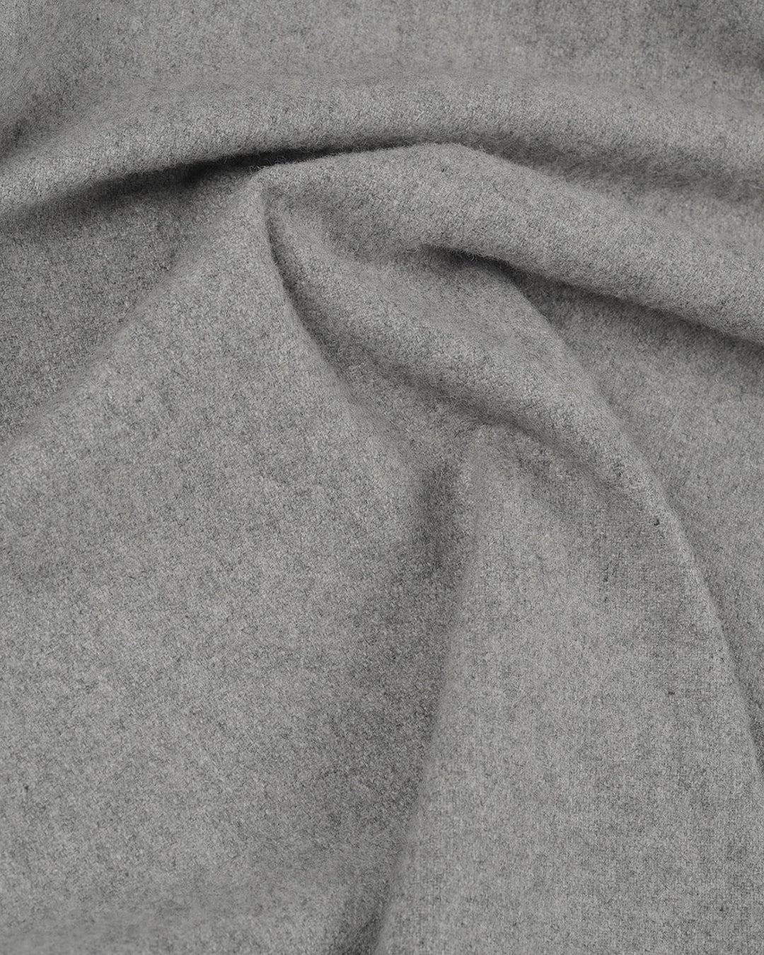 Vest in Grey Wool Flannel - 5