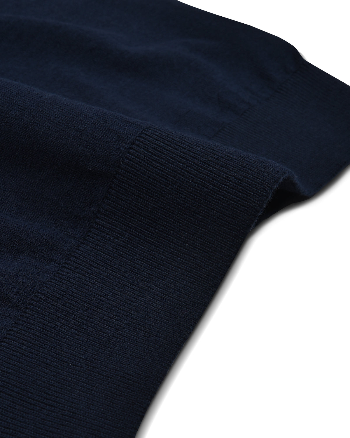EZS Merino Wool Navy Long Sleeve Polo - 10