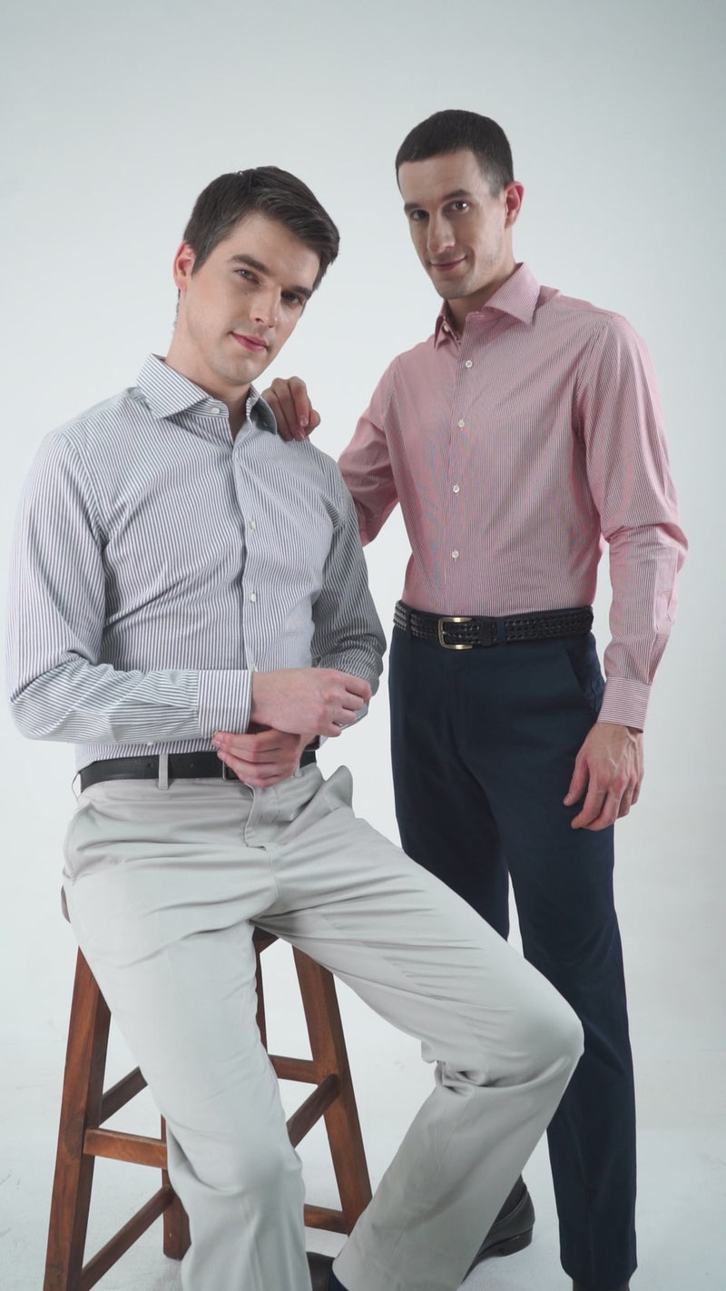 Dark Navy Twill Dress Pant